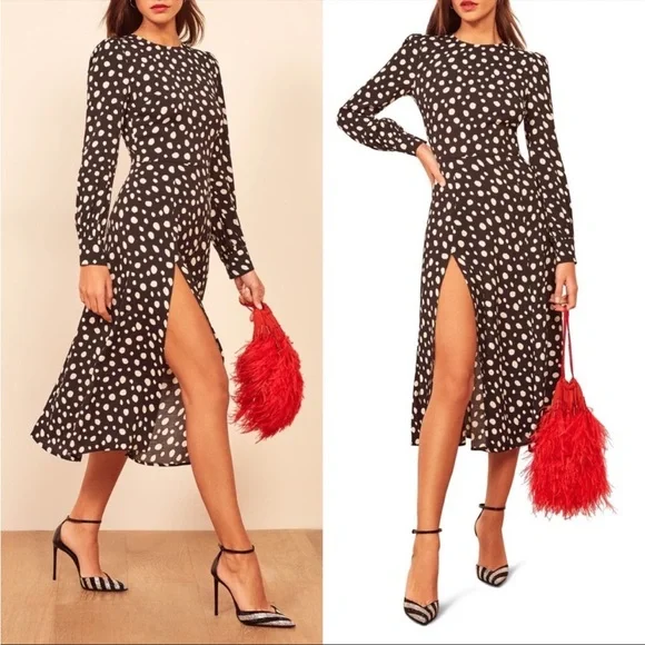 Reformation creed dress sz 2 - Picture 1 of 7